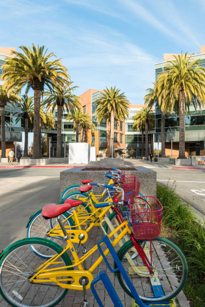 Bikes At Googleplex - Google Headquarters