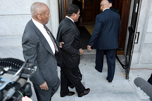 Bill Cosby sexual assault case heads to trail stock photo
