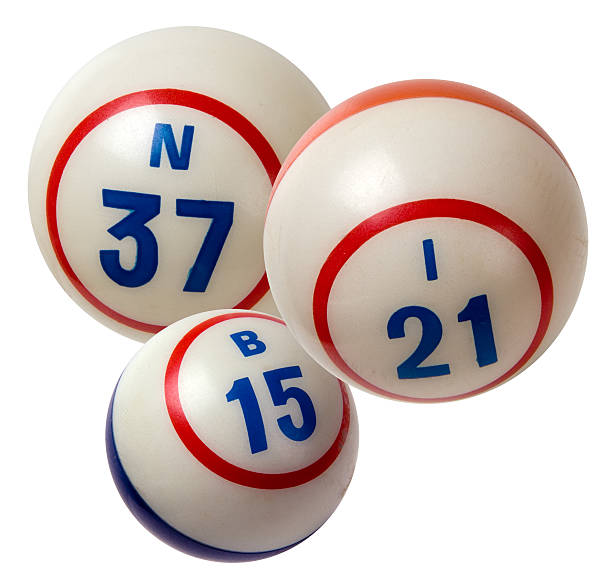 Bingo Balls stock photo
