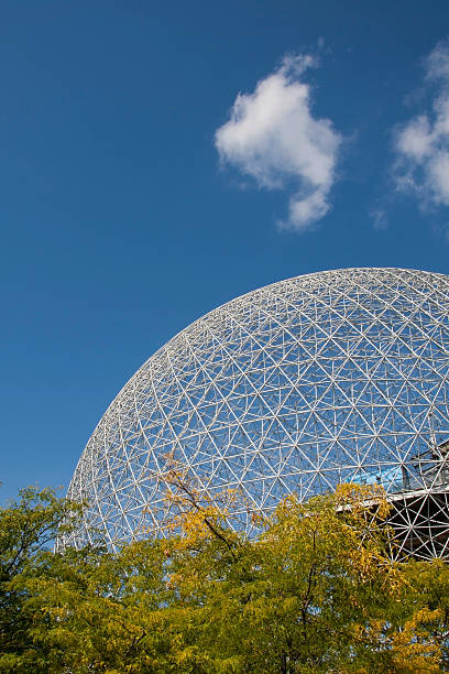 Biosphere Montreal - US pavillion of the Expo 1967  biosphere 2 stock pictures, royalty-free photos & images