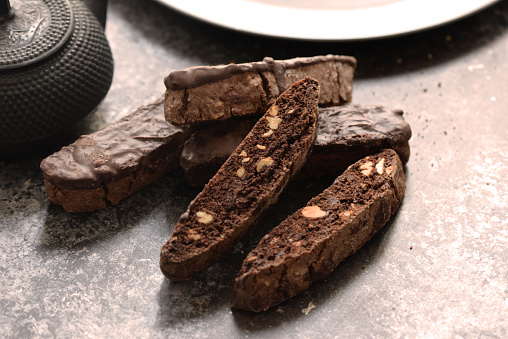 Chocolate Dipped Foods - Biscotti