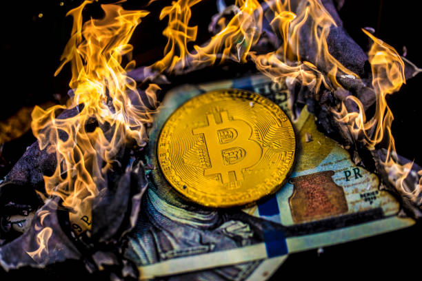 Bitcoin on fire 
