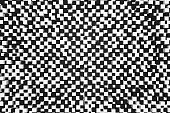 istock black and white checkered texture. Futuristic background with black and white cubes 1408657754