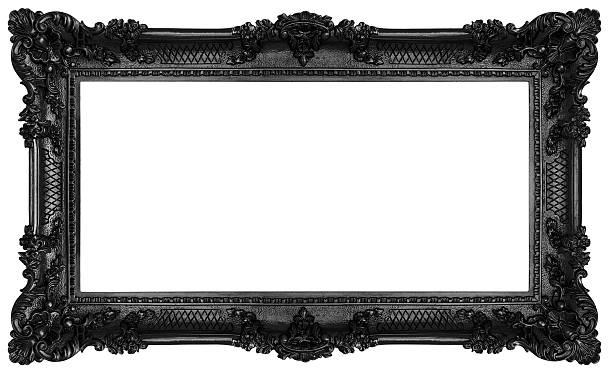 Black Baroque Frame