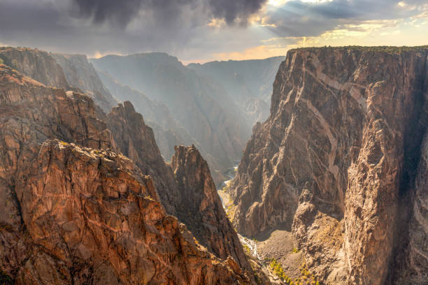 Black Canyon of Gunnison Black Canyon of Gunnison black canyon stock pictures, royalty-free photos & images