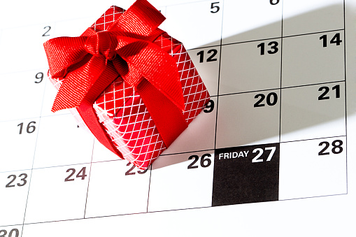 Black Friday Sale Calendar Date November 27 2015 Stock Photo - Download Image Now - iStock