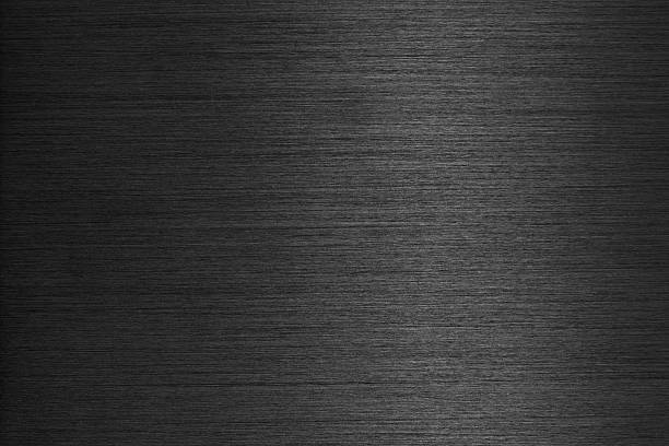 Black Metal Texture Black metal texture brushed. Abstract background. alloy stock pictures, royalty-free photos & images