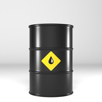 Download Black Oil Barrel With A Yellow Oil Symbol Stock Photo Download Image Now Istock Yellowimages Mockups