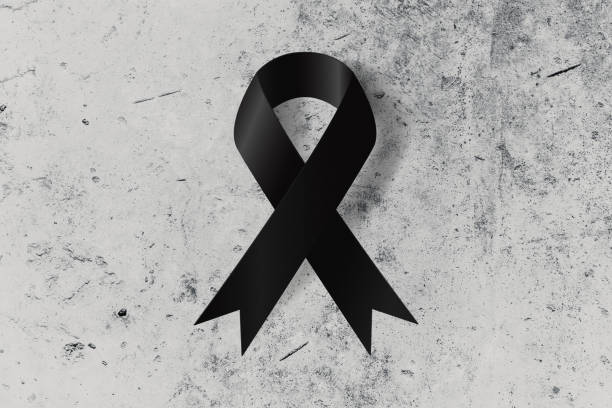 Best Black Ribbon For Mourning Stock Photos, Pictures & Royalty-Free ...