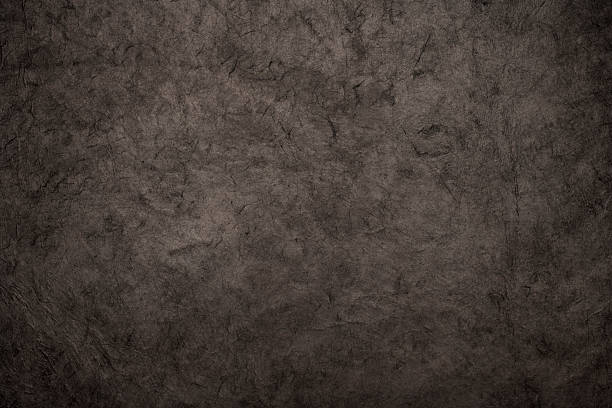 Black rice paper texture background stock photo