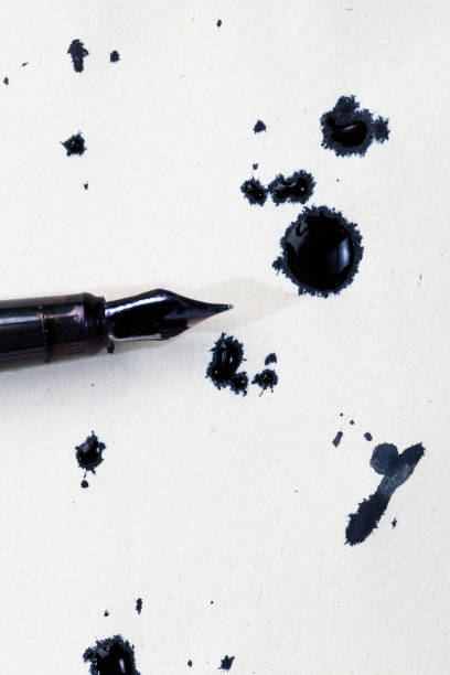 Ink Pen Splatter Stock Photos, Pictures & Royalty-Free Images - iStock