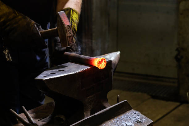 Metal Sign BLACKSMITH iron steel forging forge craftsman metalsmith anvil artist 