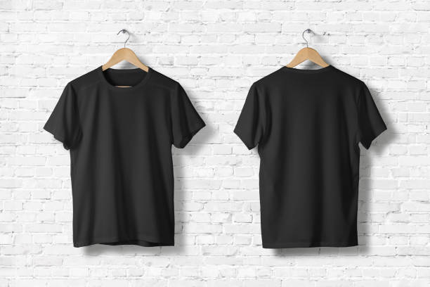 Download Plain White Shirt Front And Back - mockup