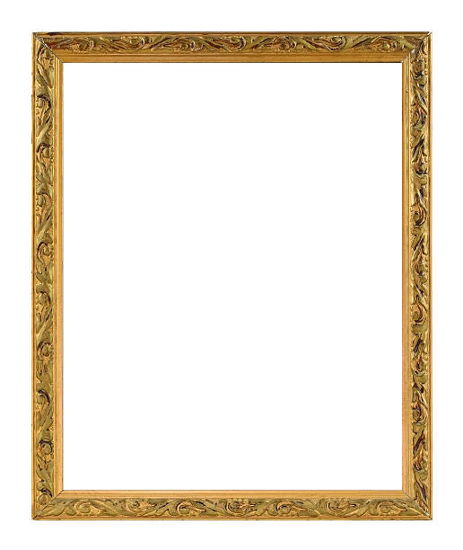 Blank classical frame Blank classical frame mirror object photos stock pictures, royalty-free photos & images