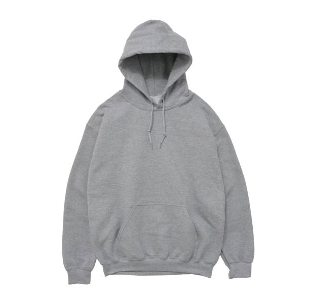 Silhouette Of A Blank Hoodie Template Stock Photos, Pictures & Royalty ...