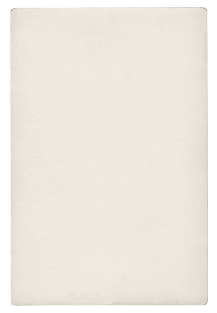 blank paper isolated (clipping path included) - draft book texture stockfoto's en -beelden