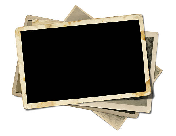 Blank photo Old photo obsolete photos stock pictures, royalty-free photos & images