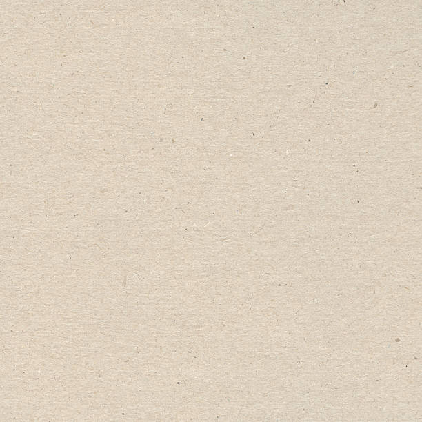 a blank sheet of unbleached recycled paper - draft book texture stockfoto's en -beelden
