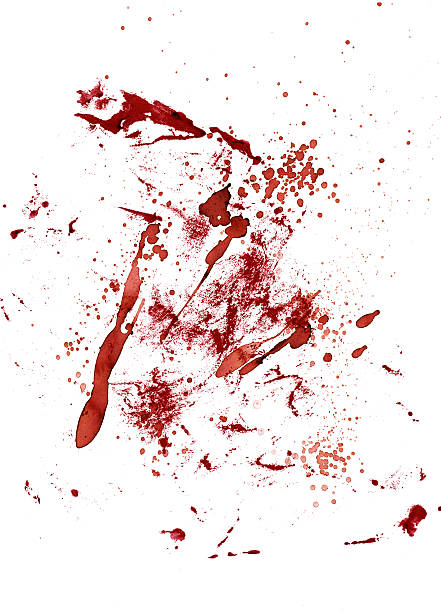 Blood stains (XXL) stock photo