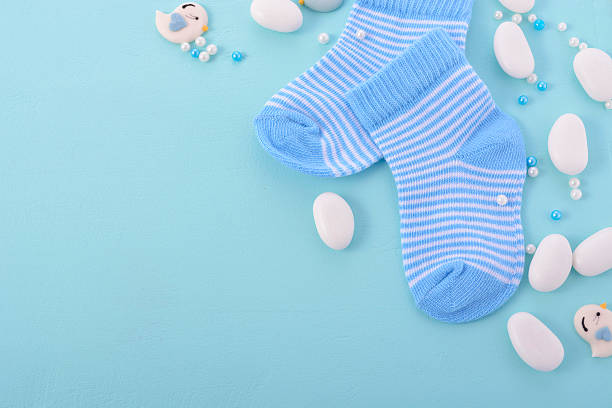 Blue Baby Boy Background Wallpaper