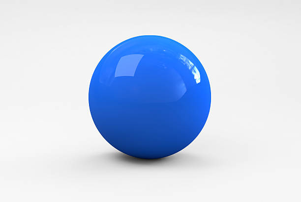 Blue Ball stock photo