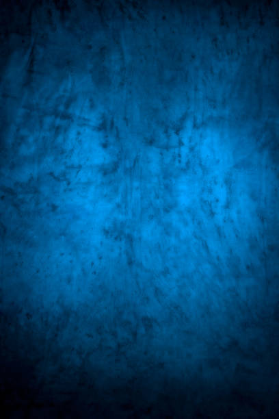 Blue Colored Defocused Pattern stock photo