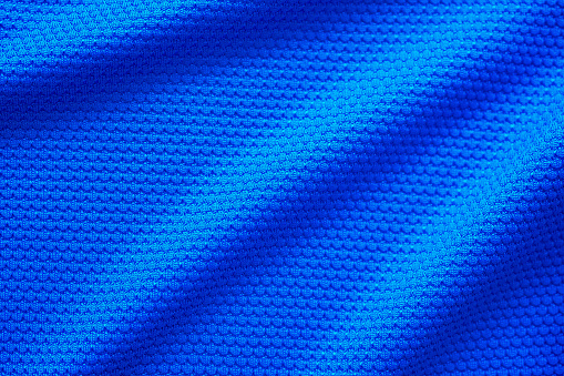 Blue Football Jersey Clothing Fabric Texture Sports Wear Background ...