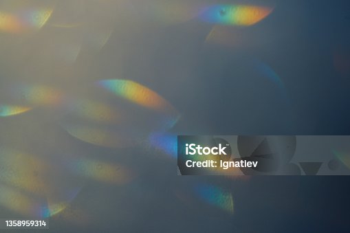 istock Blue - gray light effect stock illustrations with colored blurs 1358959314