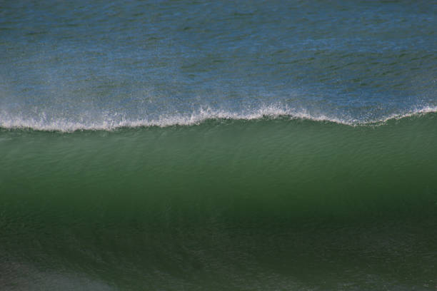blue green ocean wave stock photo