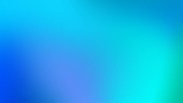Photo of Blue Mesh Gradient Blurred Motion Abstract Background