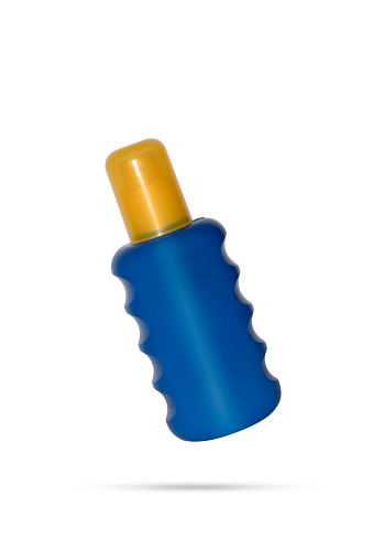 Download Blue Plastic Bottle With Yellow Cap Stock Photo Download Image Now Istock Yellowimages Mockups