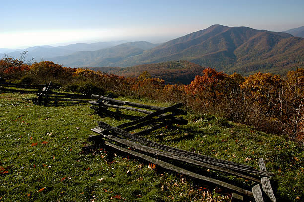 Blue Ridge of Virginia stock photo