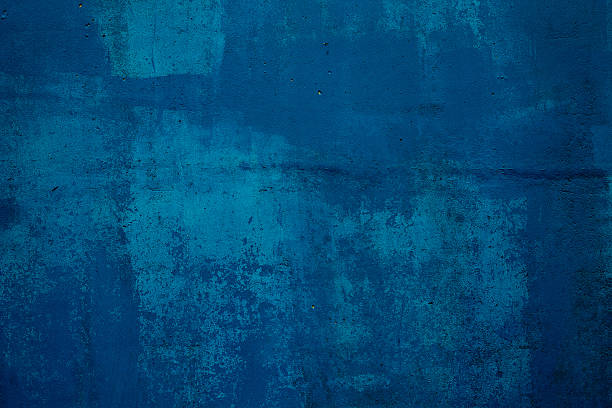 Blue wall stock photo