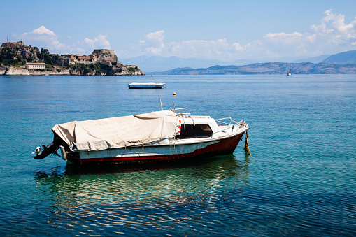 Blue Water Boats >> Boat Trip Along A River In Corfu Greece Ship On Clean Blue Water Island Houses On The Shore View Greek Beautiful Landscape White Boats Sailing Blue Water Boats >> Boat Trip Along A River In Corfu Greece Ship On Clean Blue Water Island Houses On The Shore View Greek Beautiful Landscape White Boats Sailing