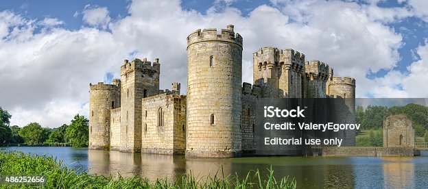 istock Bodiam Castle in England 486252656
