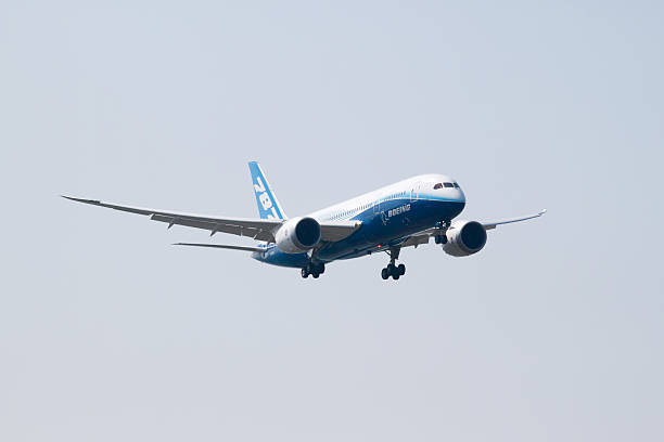 Boeing 787 stock photo