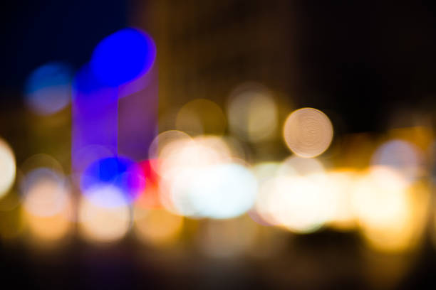 Bokeh Blurred Background Blurred Lights Background, so called Bokeh. Courtois stock pictures, royalty-free photos & images