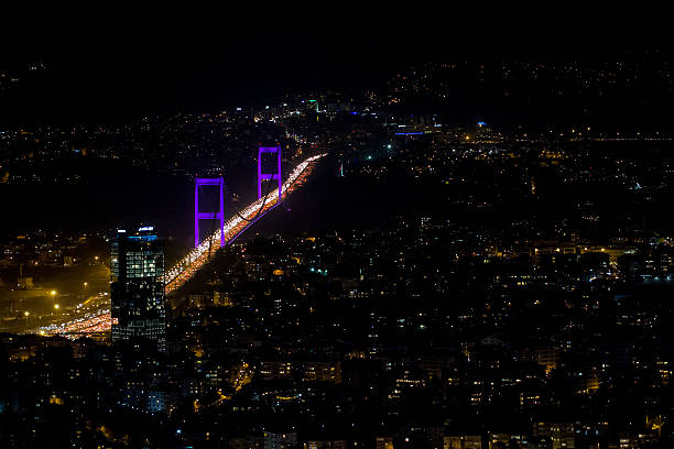 Bosphorus bridge stock photo