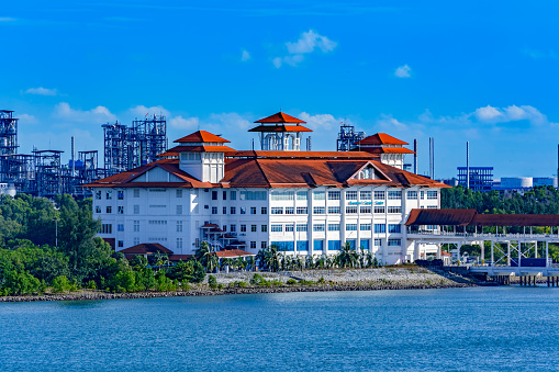 Port Klang: Building of Boustead Cruise Centre (BCC) is a dedicated cruise terminal in Port Klang, frequently used by international cruise lines also frequented by visiting foreign naval vessels.