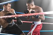 istock Boxers in action 92148943