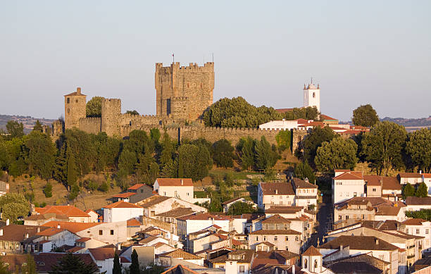 Bragança Castle stock photo
