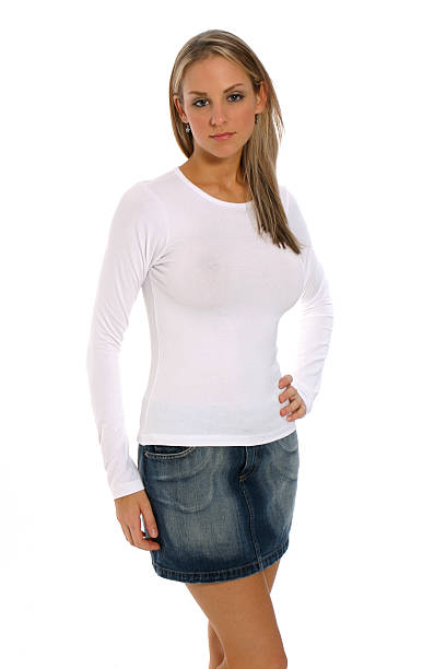 Braless white t shirt 43 Braless T Shirt Stock Photos Pictures Royalty Free Images Istock
