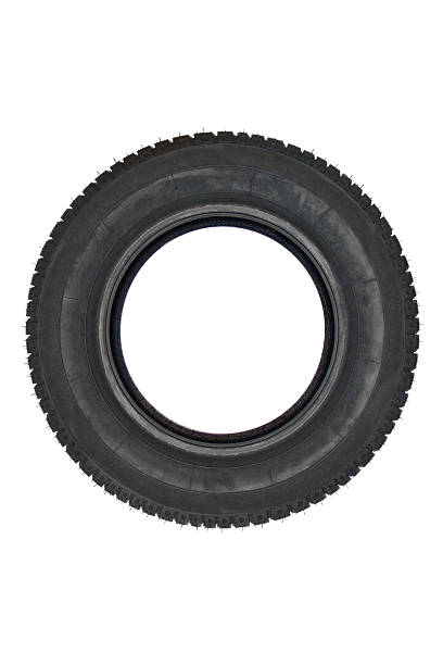 Brand new tire stock photo