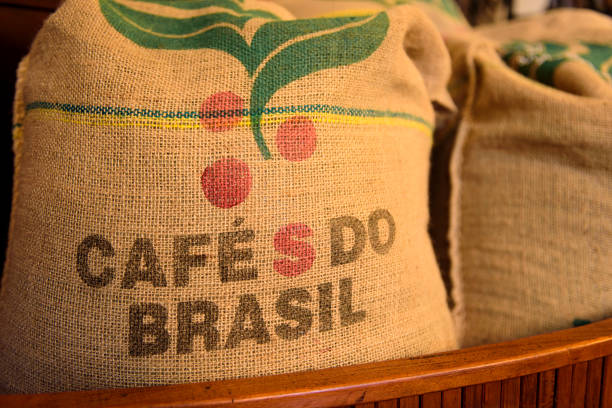 brazilian coffee - cafe brasil imagens e fotografias de stock