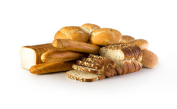 Bread w/Clipping Path stock photo