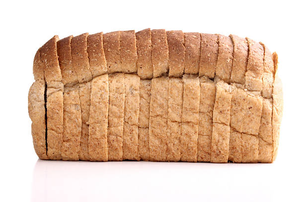 Bread - whole wheat stock photo