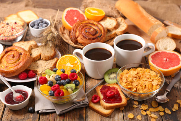 breakfast breakfast brunch stock pictures, royalty-free photos & images