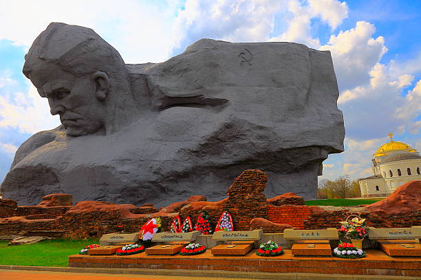 브레스트 요새 소련 전쟁기념, 벨로루스 - 벨라루스 뉴스 사진 이미지