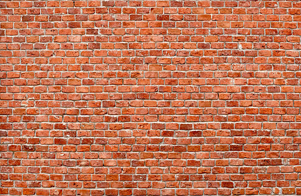 Brick Wall Textured stock photo