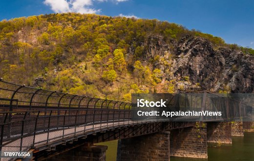 istock Bridge over the Potomac River in Harper's Ferry, West Virginia. 178976556